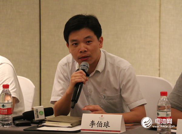 天能電池集團(tuán)有限公司總經(jīng)理助理李伯球 天能電池集團(tuán)有限公司總經(jīng)理助理李伯球