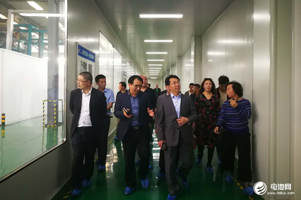 中關村新型電池技術創新聯盟秘書長于清教一行調研天力鋰能