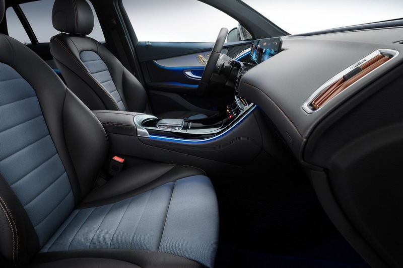 純電動豪華中型SUV 奔馳EQC官圖賞析