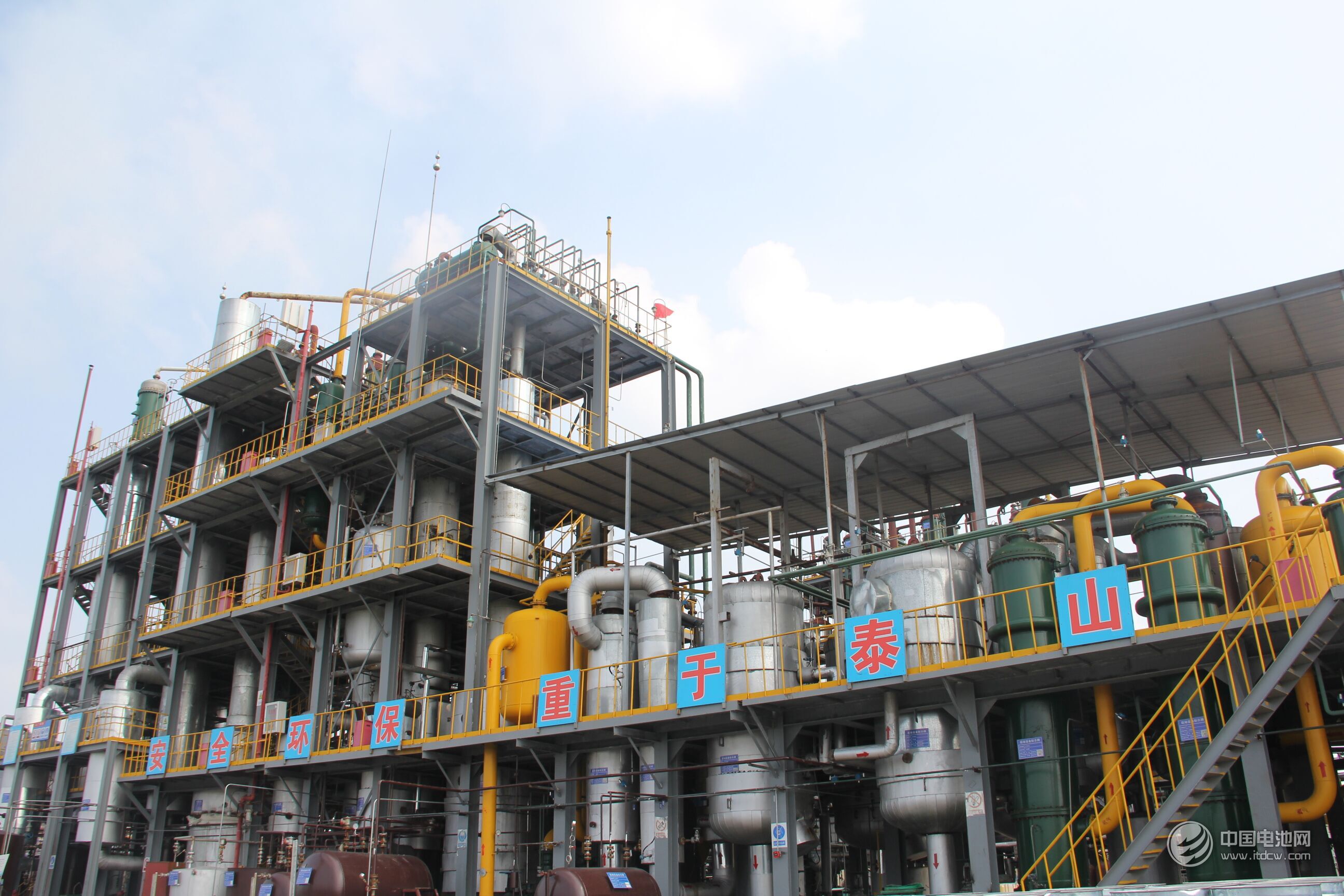 信敏惠年產10萬噸電池溶劑項目加快推進 預計12月完成設備安裝