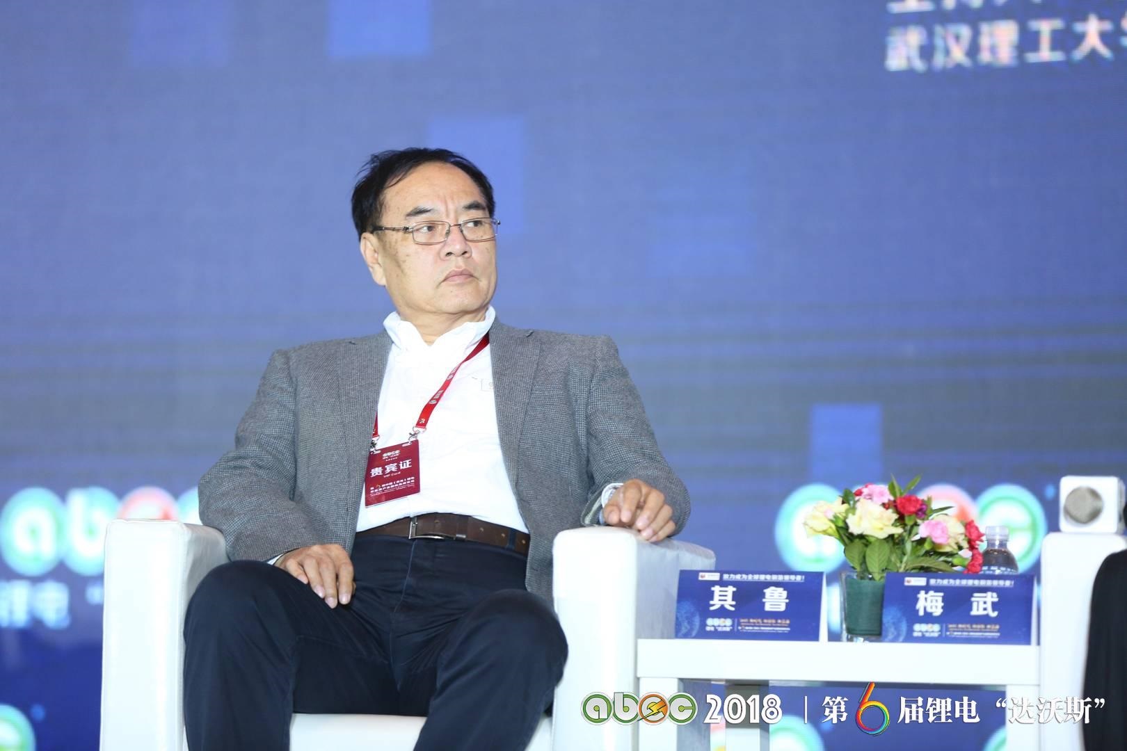 北京大學教授、鋰電“達沃斯”學術委員會主席其魯教授 北京大學教授、鋰電“達沃斯”學術委員會主席其魯教授