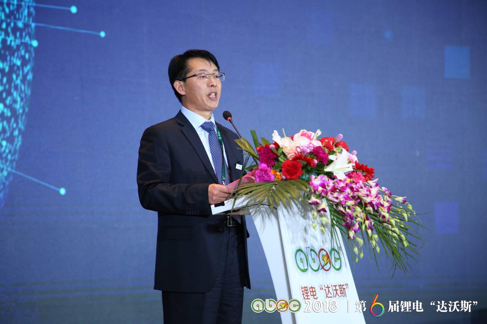 鋰電“達沃斯”組委會秘書長、中關村新型電池技術創新聯盟秘書長于清教