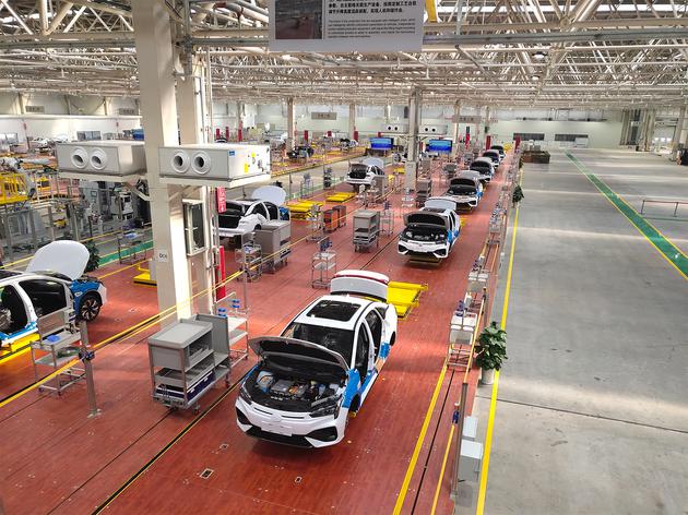 一期年產(chǎn)能20萬輛 廣汽新能源智能生態(tài)工廠竣工 一期年產(chǎn)能20萬輛 廣汽新能源智能生態(tài)工廠竣工