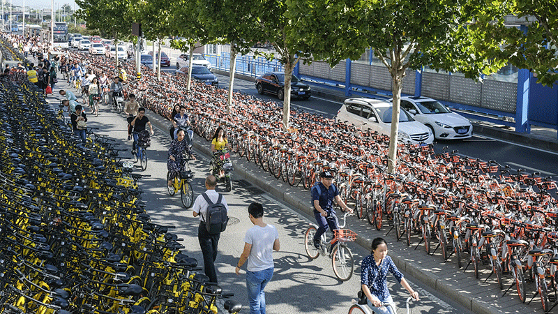 共享單車“一地雞毛” 5G成共享經濟下個推手 共享單車“一地雞毛” 5G成共享經濟下個推手