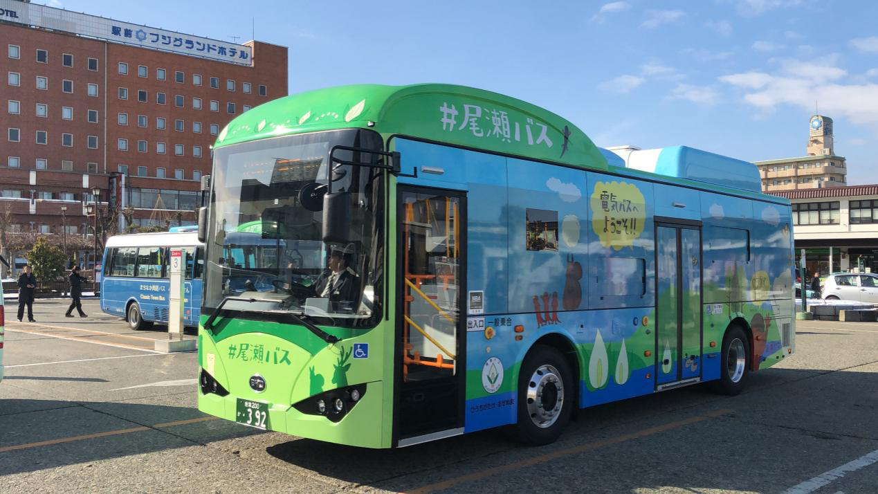 比亞迪全球第50000臺(tái)純電動(dòng)客車下線 