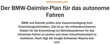 寶馬奔馳再牽手:或聯合開發緊湊型車 共享自動駕駛技術 寶馬奔馳再牽手:或聯合開發緊湊型車 共享自動駕駛技術