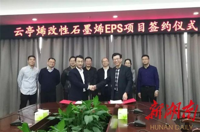 寧鄉(xiāng)高新區(qū)與廣西云亭烯技術(shù)有限公司簽約2000萬元