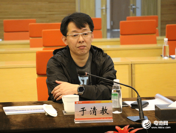 中關村新型電池技術創新聯盟秘書長、電池“達沃斯”組委會秘書長于清教