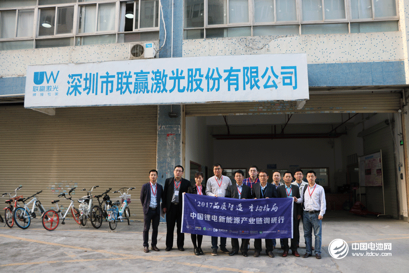 于清教一行調研聯贏激光