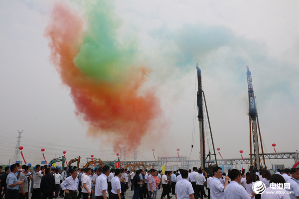 思派新能源鋰電池電解液溶劑及配套項目開工儀式現場 思派新能源鋰電池電解液溶劑及配套項目開工儀式現場