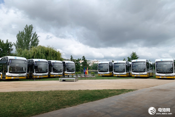 8臺比亞迪12米純電動大巴交付葡萄牙科英布拉市