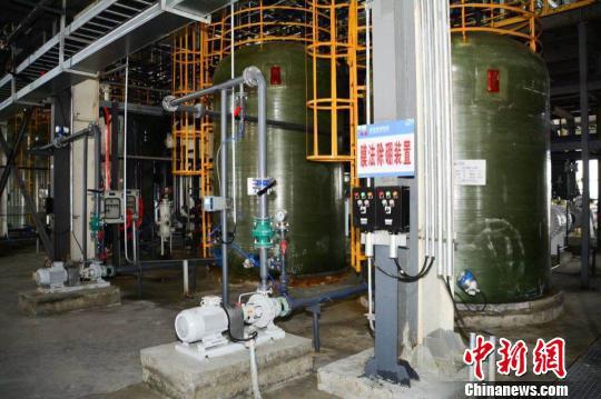 錦泰鋰業碳酸鋰二期7000噸車間內一角