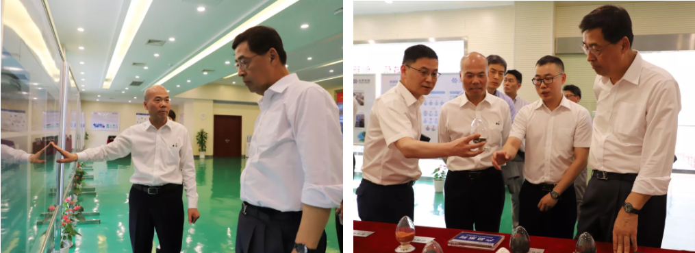 韓國LG化學(xué)CEO辛學(xué)喆副會(huì)長一行參觀考察華友衢州產(chǎn)業(yè)園