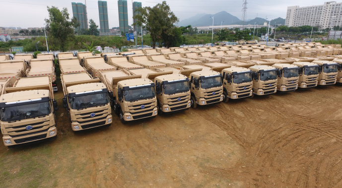 比亞迪純電動自卸車挑戰高溫極限 彰顯新能源重卡領域先進技術