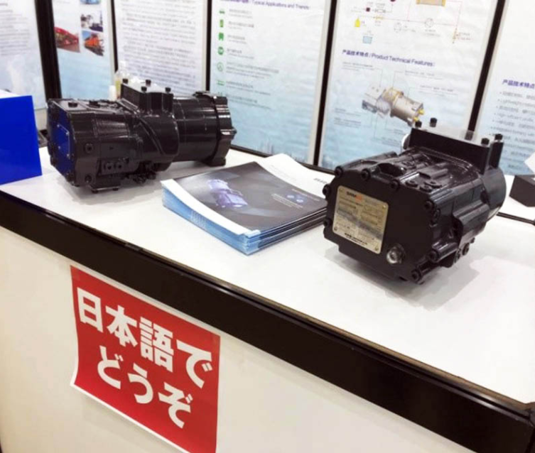 燃料電池空壓機和氫氣循環泵 圖片來源：雪人股份官網