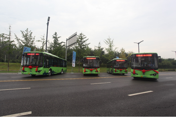 電動公交車 圖片來源：比亞迪