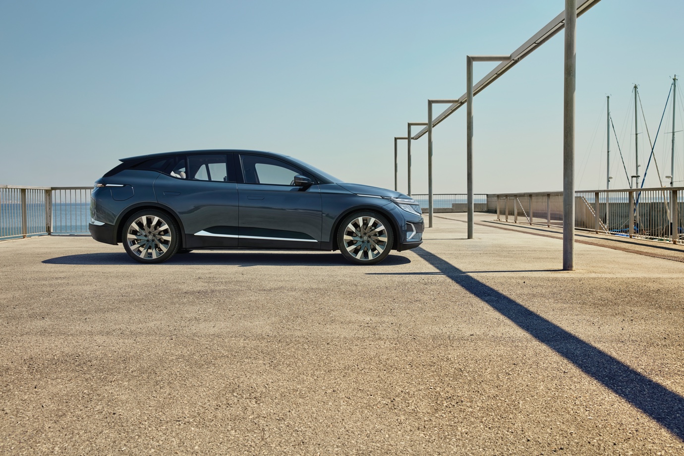 電動汽車 圖片來源： 拜騰官網