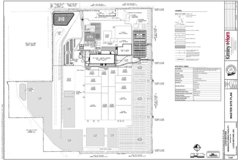 華人電動車廠商Lucid投資7億美元建廠 即將破土動工