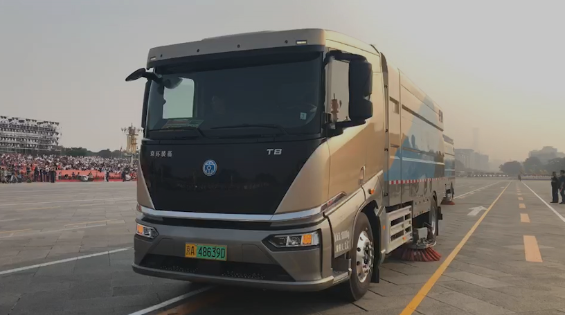 T8純電動洗掃車 圖片來源：企業供圖