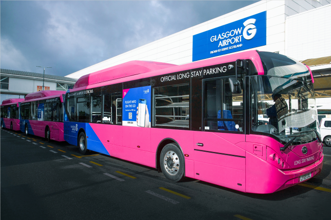 BYD ADL Enviro200EV 在格拉斯哥機(jī)場正式運(yùn)營 圖片來源:企業(yè)供圖 BYD ADL Enviro200EV 在格拉斯哥機(jī)場正式運(yùn)營 圖片來源:企業(yè)供圖