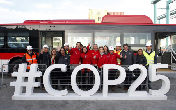 智利開通拉美首條電動巴士專線 183臺運(yùn)行車輛全部來自比亞迪