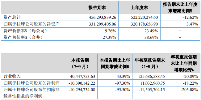 天豐電源主要財務數據 天豐電源主要財務數據