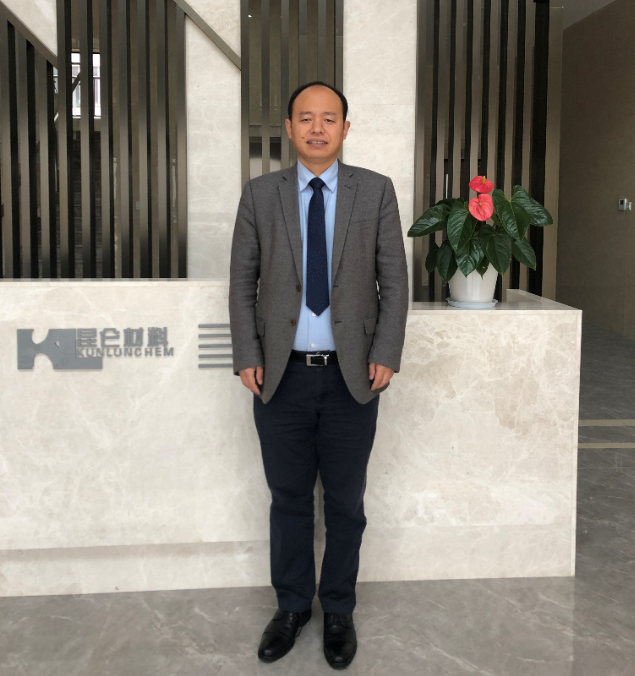湖州昆侖動力電池材料有限公司董事長郭營軍