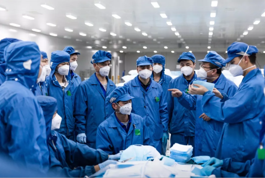 官宣！上汽通用五菱自產(chǎn)口罩項(xiàng)目3天下線