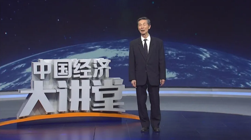 圖為中國工程院院士陳立泉 圖片來源：中國經(jīng)濟大講堂