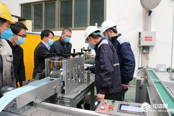 中國電池新能源產業鏈調研團一行參觀調研中科華聯