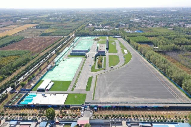 國家智能汽車與智慧交通(京冀)示范區順義基地航拍圖 國家智能汽車與智慧交通(京冀)示范區順義基地航拍圖