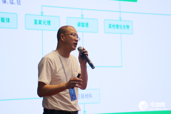 中國有色金屬協會鋰業分會秘書長張江峰