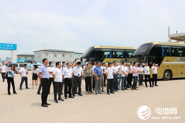 電池百人會企業家一行調研考察天能集團吉利長興整車生產基地