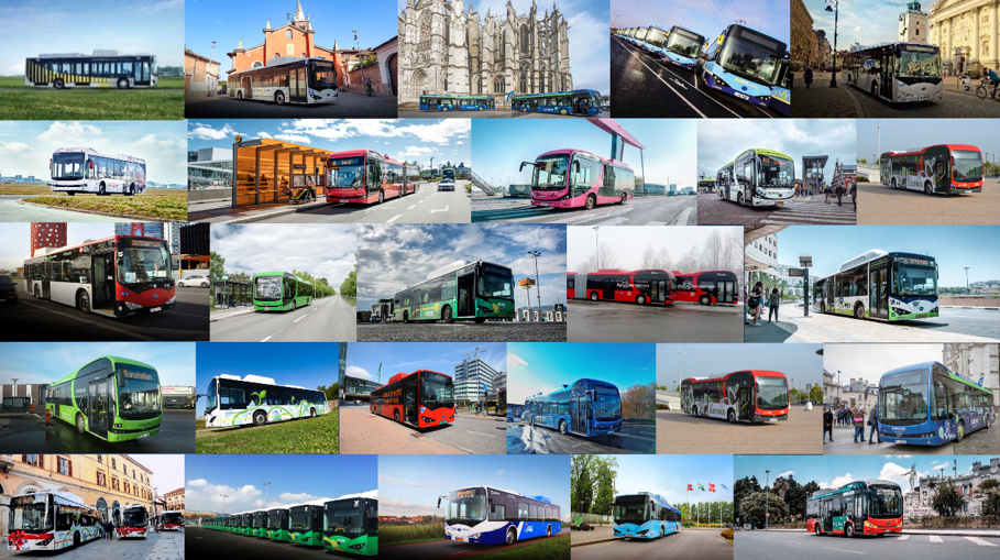 馳騁在歐洲的比亞迪 遍布20國逾100城 馳騁在歐洲的比亞迪 遍布20國逾100城