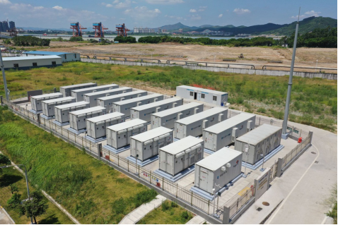 20MW/10MWh恒益電廠調(diào)頻項目投運(yùn) 力神電池提供儲能系統(tǒng)