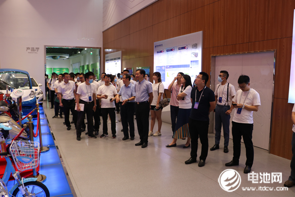 電池百人會理事長于清教一行調研考察天能集團 電池百人會理事長于清教一行調研考察天能集團