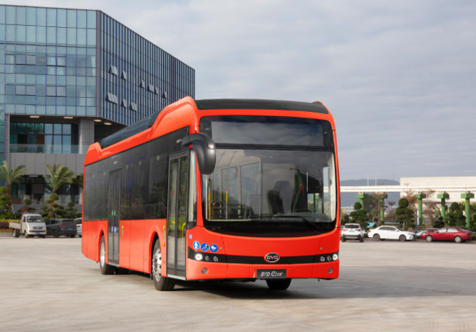 比亞迪全新一代12米純電動巴士