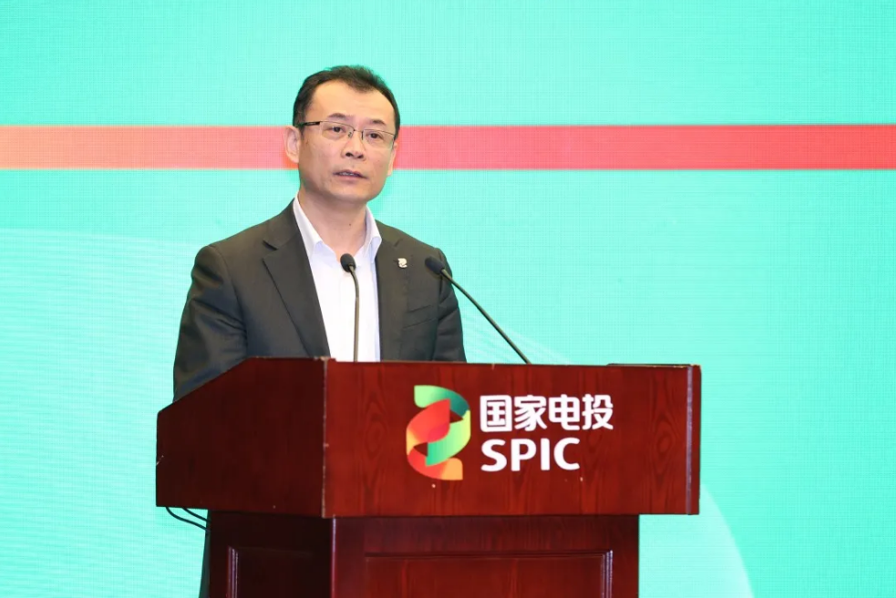 國家電投黨組副書記、董事祖斌 圖片來源：國家電投