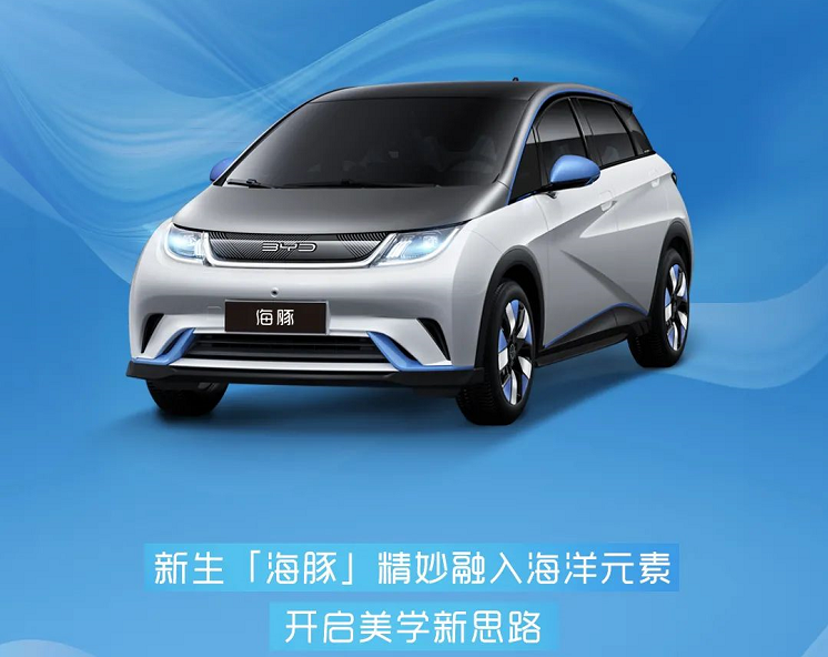 比亞迪,新能源汽車,電動汽車,海豚