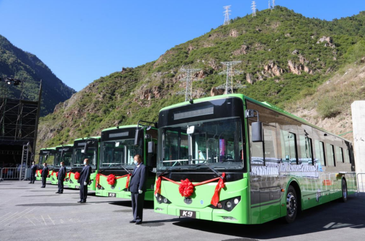 85臺比亞迪純電動客車K9將陸續(xù)批量交付 開啟九寨溝綠色觀光之旅