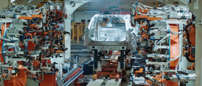 奇瑞全自動化生產線開足馬力忙生產 圖片來源:奇瑞集團 奇瑞全自動化生產線開足馬力忙生產 圖片來源:奇瑞集團