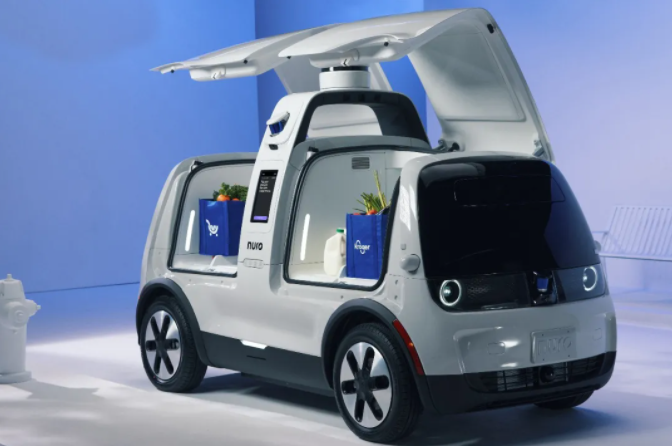 第三代自動駕駛配送車具有更大的承載量 第三代自動駕駛配送車具有更大的承載量