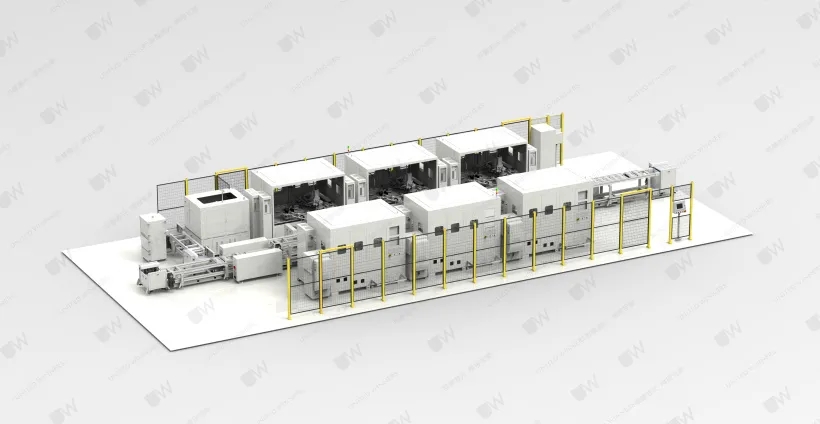 燃料電池雙極板焊接生產線