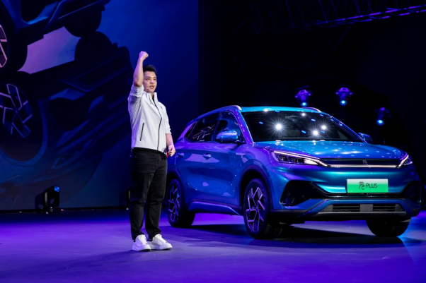 比亞迪,刀片電池,電動汽車,元PLUS