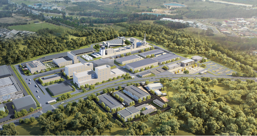 盛新鋰能鋰鹽生產基地 圖片來源:盛新鋰能 盛新鋰能鋰鹽生產基地 圖片來源:盛新鋰能