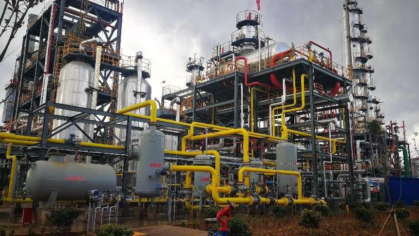 云南祥豐石化有限公司廠區(安寧工業園區 供圖) 云南祥豐石化有限公司廠區(安寧工業園區 供圖)