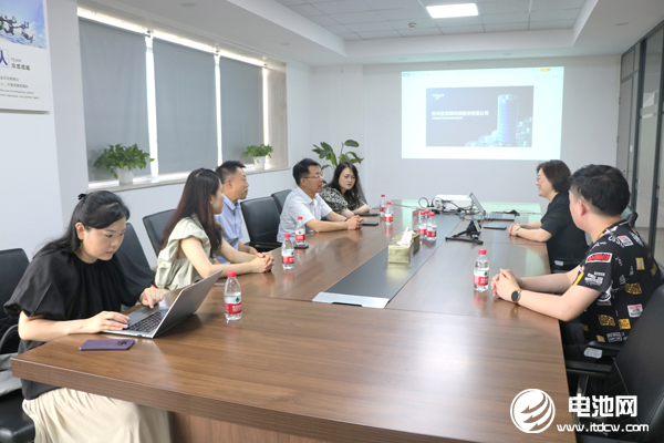 中關村新型電池技術創新聯盟秘書長于清教一行參觀調研金保利 中關村新型電池技術創新聯盟秘書長于清教一行參觀調研金保利