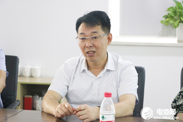 中關村新型電池技術創新聯盟秘書長于清教一行參觀調研金保利 中關村新型電池技術創新聯盟秘書長于清教一行參觀調研金保利