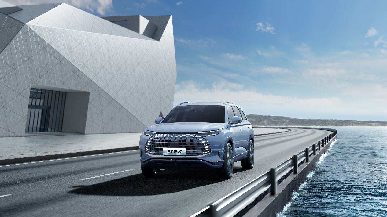 比亞迪護衛艦07首秀:兩種純電續航可選 四季度將上市 比亞迪護衛艦07首秀:兩種純電續航可選 四季度將上市