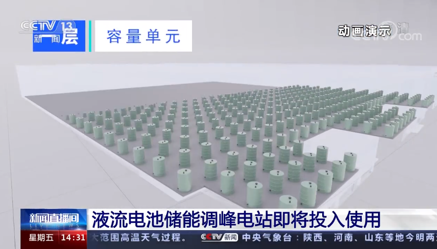 百兆瓦級大連液流電池儲能調峰電站預計本月中旬投用 百兆瓦級大連液流電池儲能調峰電站預計本月中旬投用